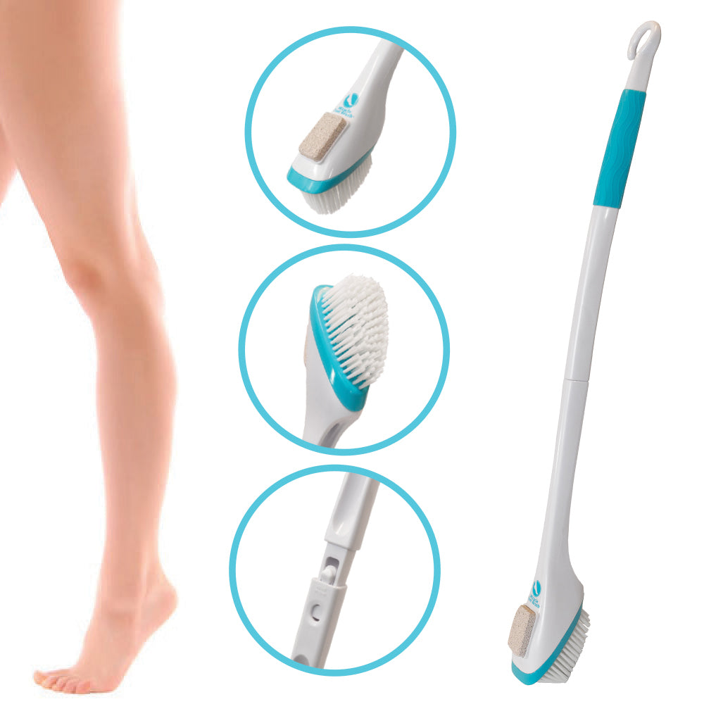 30" Long Miracle Foot Brush - Scrub and Exfoliate with Ease Image 2