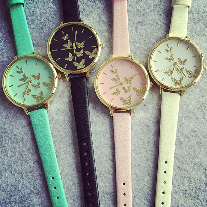 Happy Moments Butterfly Wrist Watches Image 2