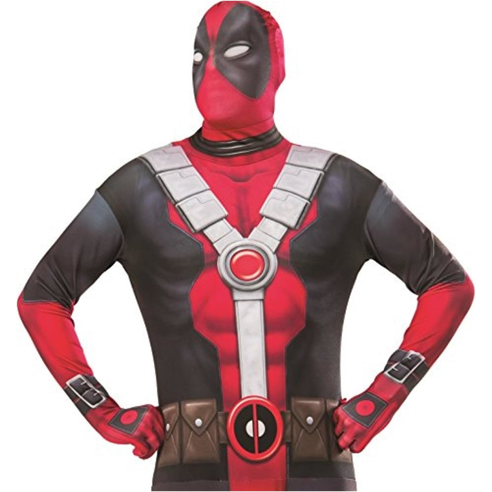 Deadpool 2nd Skin Mens Standard Size Costume Marvel Bodysuit Entire Rubies Image 2
