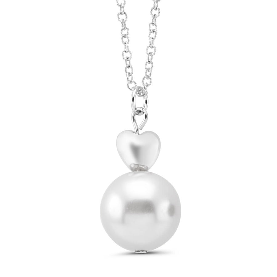 3-Pack: Faux Pearl Necklace Set with 3 Colors Image 1