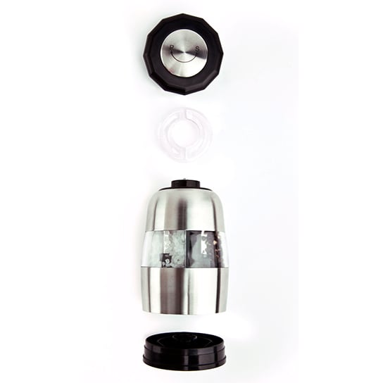 Ozeri Duo Ultra Salt and Pepper Mill and Grinderin Stainless Steel Image 7