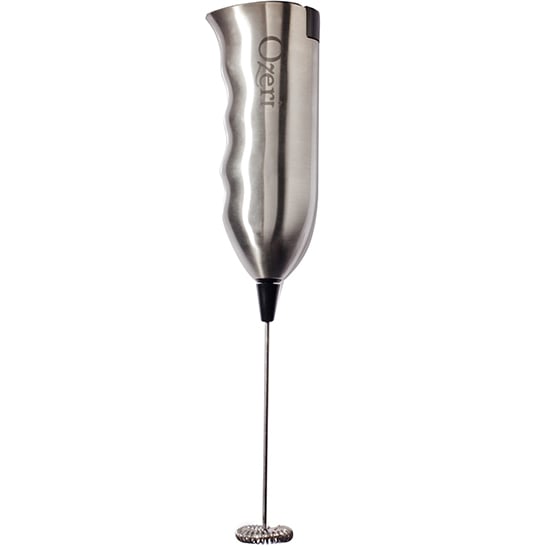 Ozeri Deluxe Milk Frother and 12 oz Frothing Pitcher in Stainless Steelwith Extra Whisk Attachment Image 6