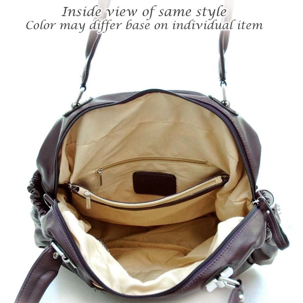Dasein Multi Color Strip Shoulder Bag handbag Image 8