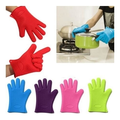 Heat Resistant Silicone Glove(2PCS) Image 1