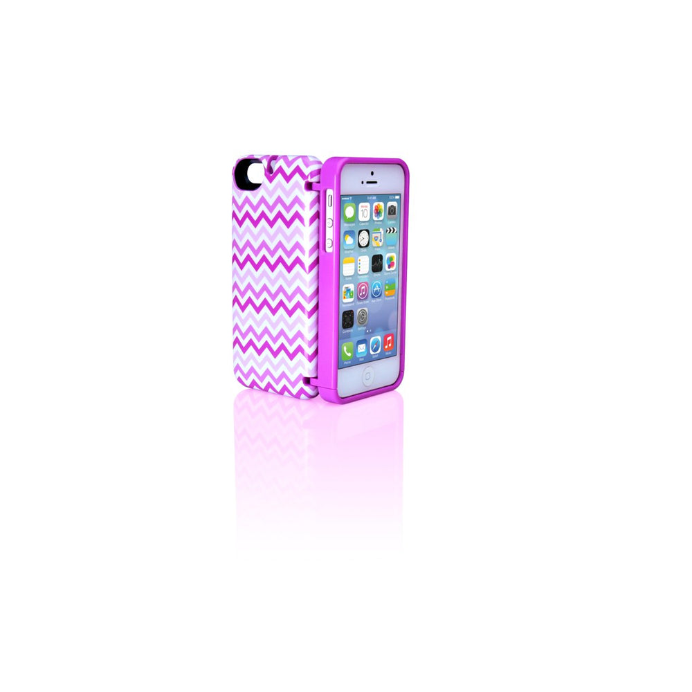 All in case - iPhone 5/5s/SE (1st Gen) Wallet/Storage Case - Card Holder - with Mirror and Attachable Strap Image 2