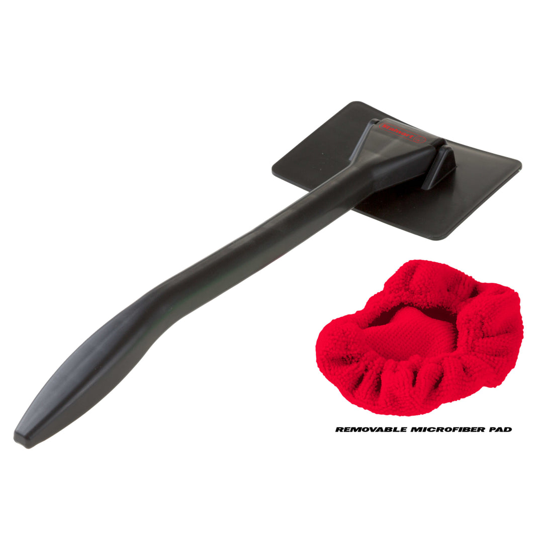 Windshield Wiper Car Auto Wiper Water Only No Chemicals Needed Microfiber Red Cloth Image 3