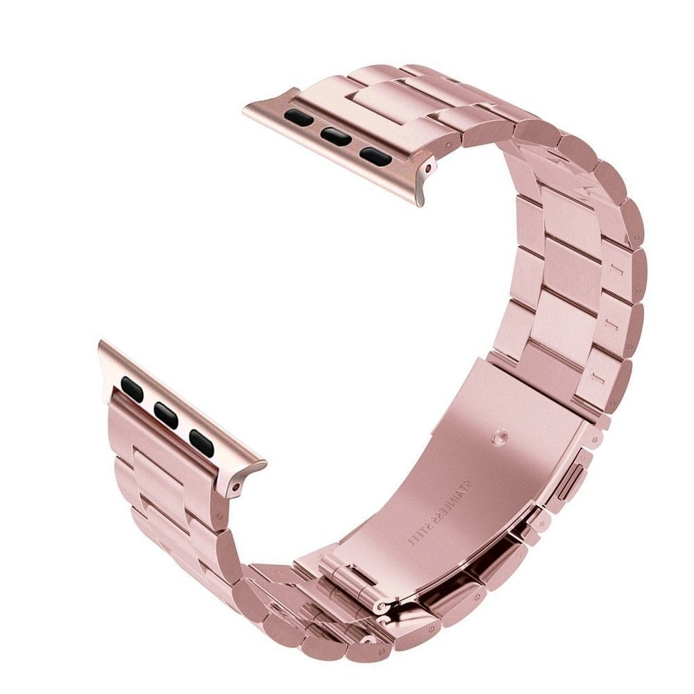 Navor Stainless Steel Metal Bracelet for Apple Watch 42mm with Folding Clasps for Series 1-2 Image 3