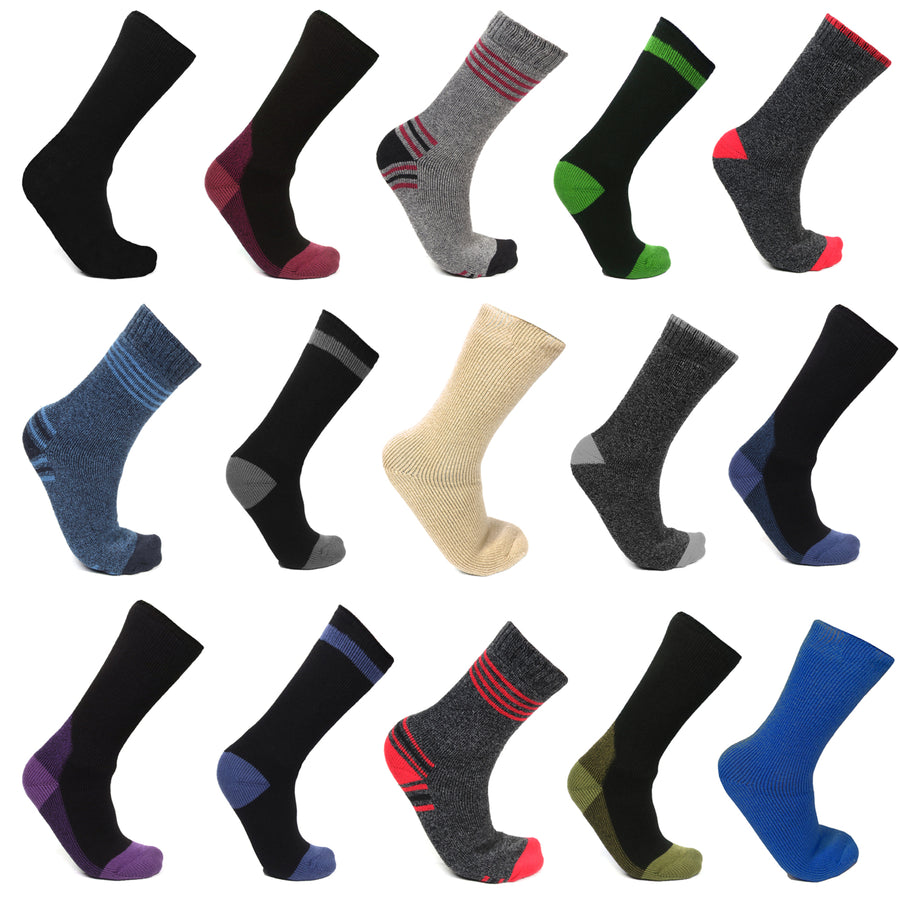 3-Pair Mystery Deal: Mens Mega Thermo Thermal Socks Image 1