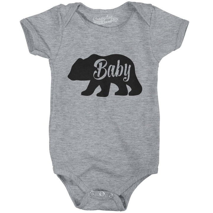 Baby Bear Funny Infant Shirts Cute Boy Girl Newborn Creeper for Family Bodysuit Image 6