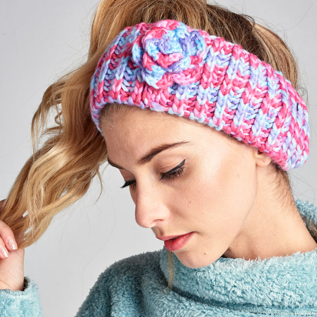 Crochet Knit Headband Image 4
