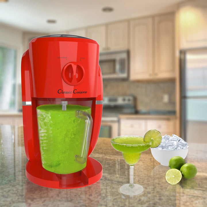 Frozen Drink MakerMixer and Ice Crusher Machine for MargaritasPina ColadasDaiquirisShaved Ice Treats Pitcher Included Image 4