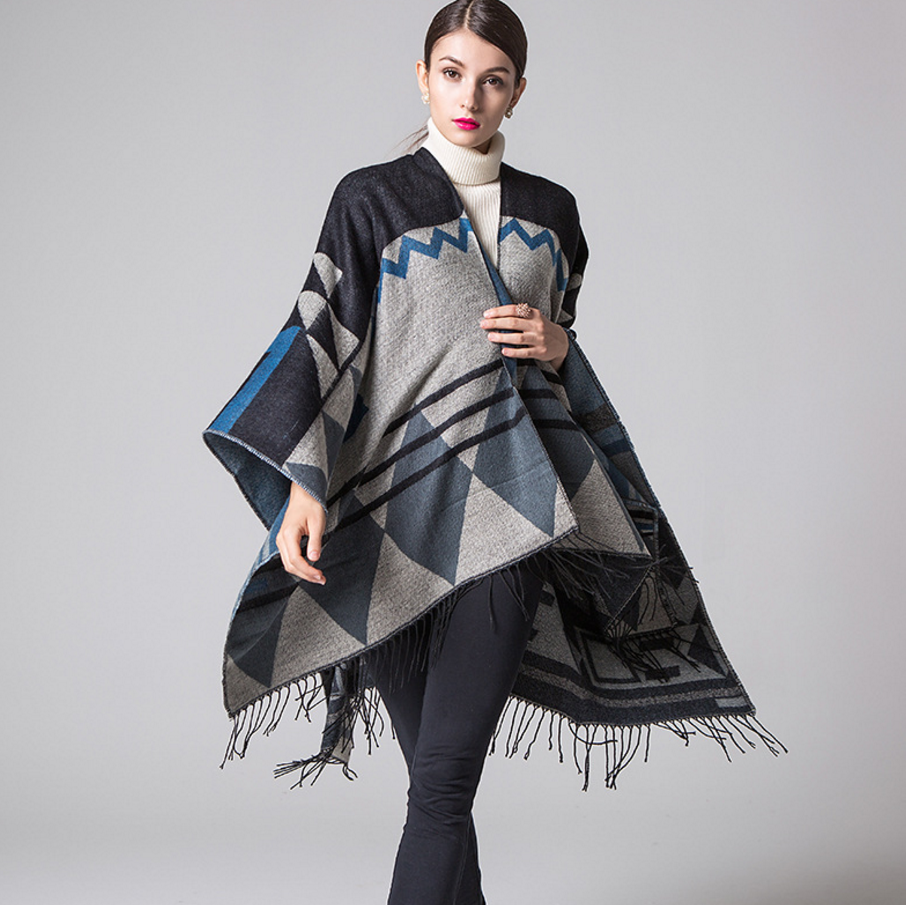 Ethnic Shawl Cloak Image 7