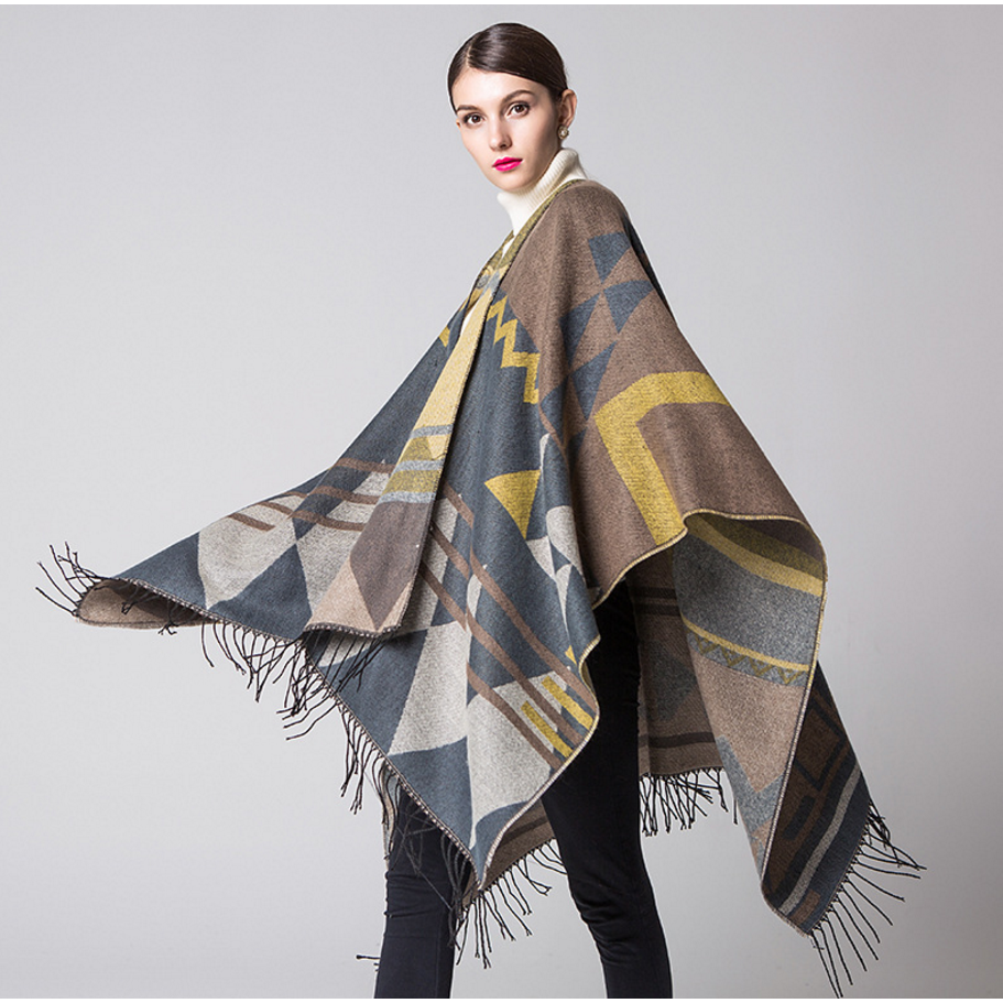 Ethnic Shawl Cloak Image 8
