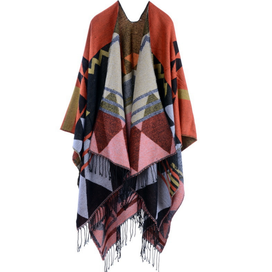 Ethnic Shawl Cloak Image 3