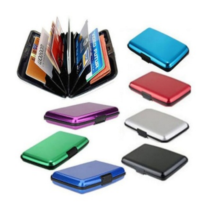 Multicolored Pocket Waterproof Wallet Business ID Credit Card Purse Image 1