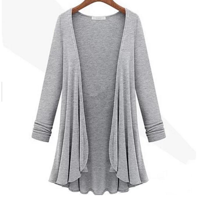 Large Size Loose Thin Sweater Image 1