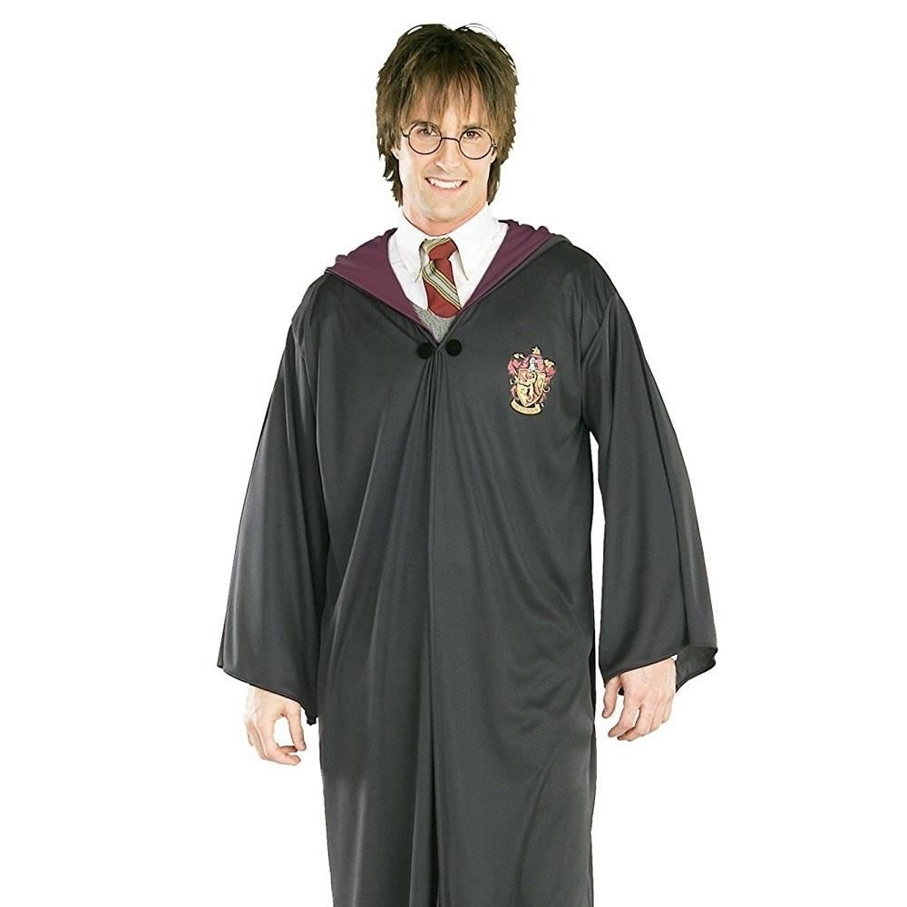 Harry Potter Gryffindor Robe Adult size O/S Licensed Costume Rubies Image 2