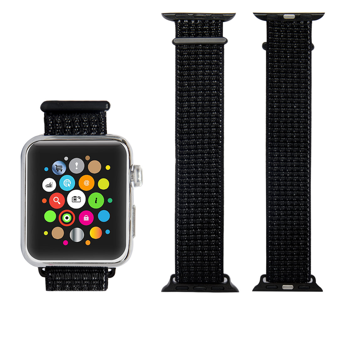 Soft Breathable Woven Nylon Replacement Sport Loop Band for Apple Watch Series 3,2,1 42MM Image 10