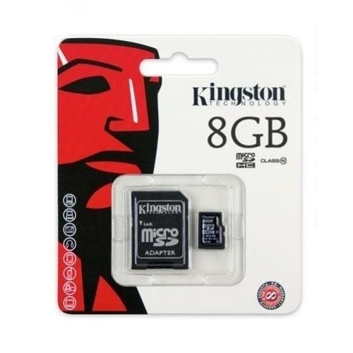Class 10 Kingston Ultra Micro SD Memory Card 8GB Image 1