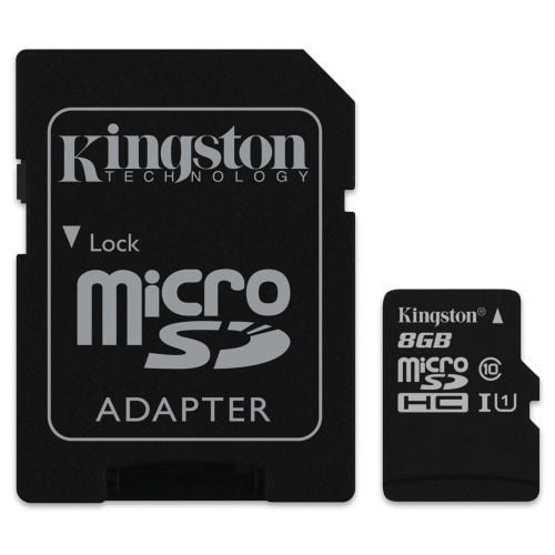 Class 10 Kingston Ultra Micro SD Memory Card 8GB Image 2