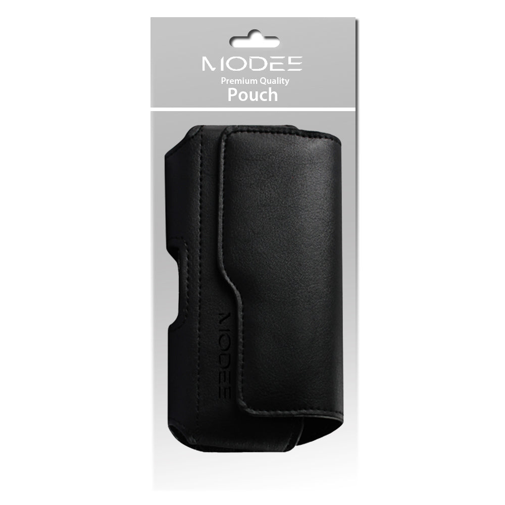 For Kyocera Hydro Reach / C6743 Horizontal Z Lid Leather Pouch Plus Cell Phone With Cover Size - Black Image 2