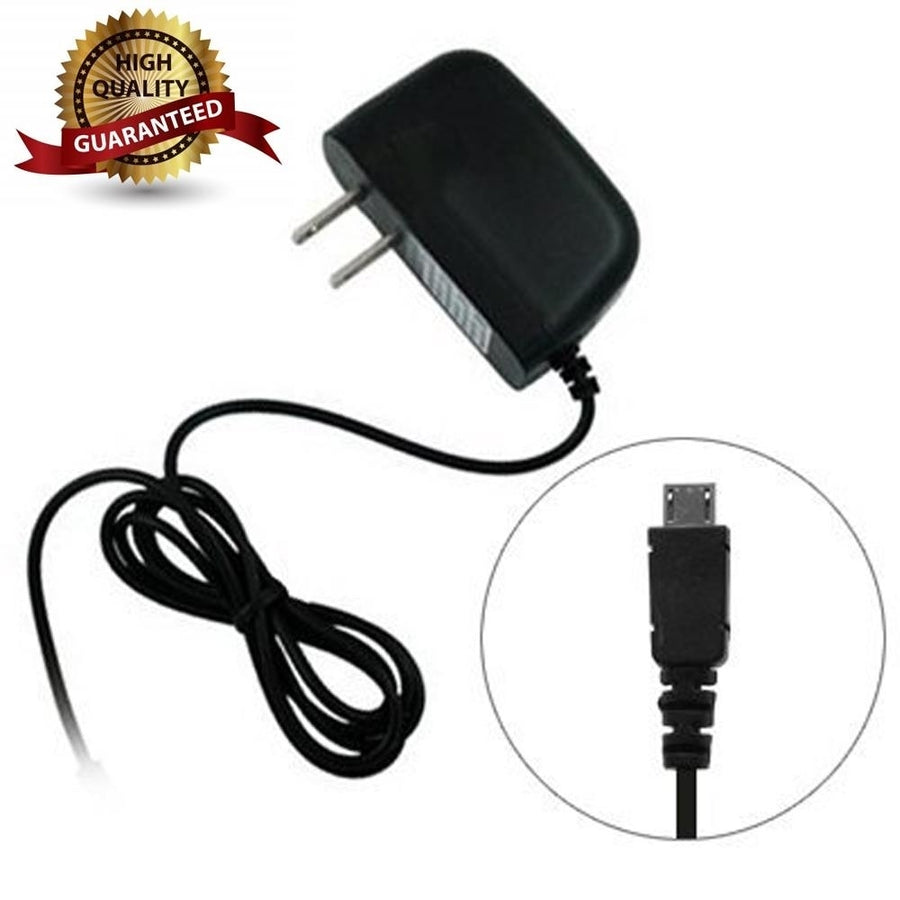 Travel Battery Home Wall AC Micro USB Charger 1200mA Image 1