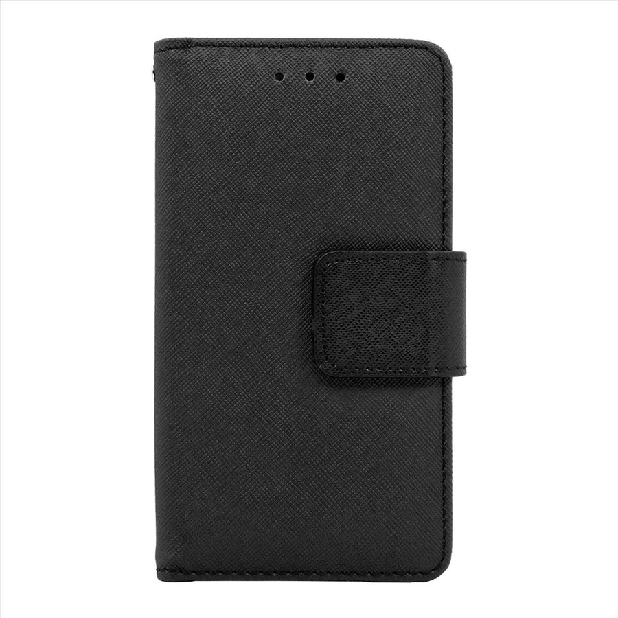 Samsung Galaxy A8 Leather Wallet Pouch Case Cover Image 1