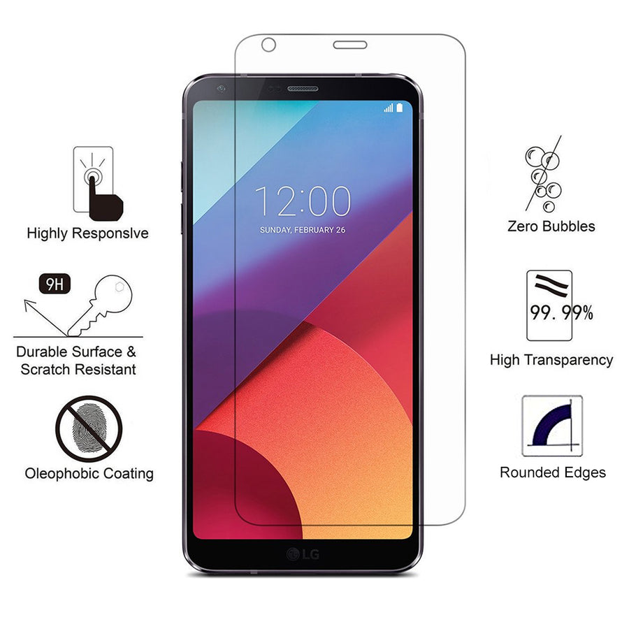 LG G6 Tempered Glass Screen Protector Image 1
