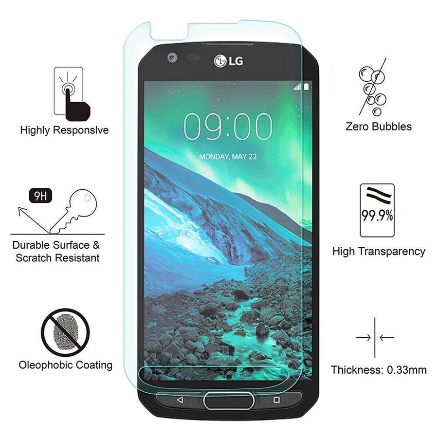 LG X Venture / LV9 Tempered Glass Screen Protector Image 1
