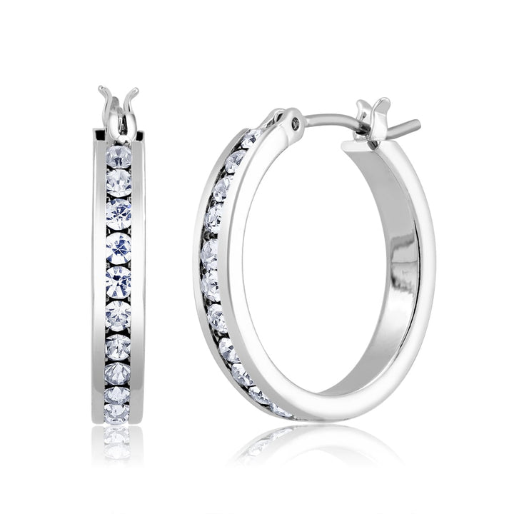 18kt White Gold Plated Eternity Jewelry Package Image 3