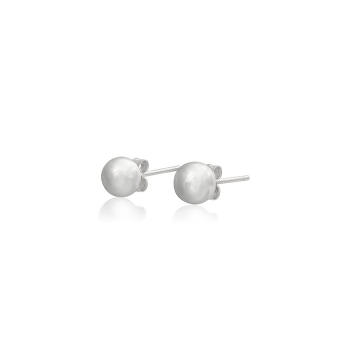 Set of 3 Sterling Silver Ball Studs Image 3