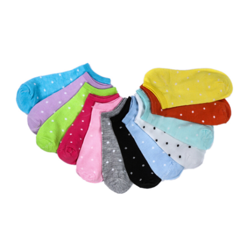 10Pcs Version Of The Candy-colored Socks Solid Color Cotton Socks Warm Socks Short Socks Boat Socks Image 6