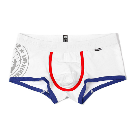 4Pcs Fashion Oceanic Style Printing Mens Underwear Cotton Mens Boxer Shorts/ Trunks Male Panties Image 4