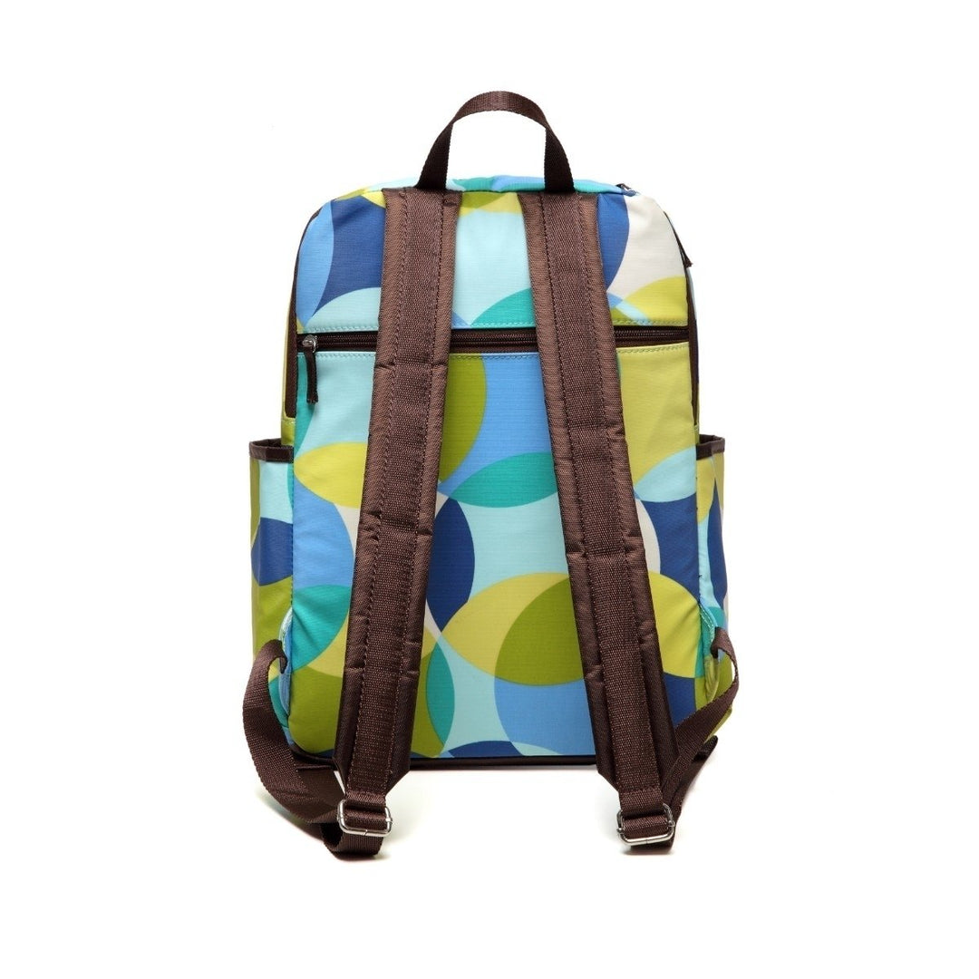 MKF Collection by Mia K. Amazing Mom Colorland Alexis Multi-Compartments Baby Handbag Backpack Image 8
