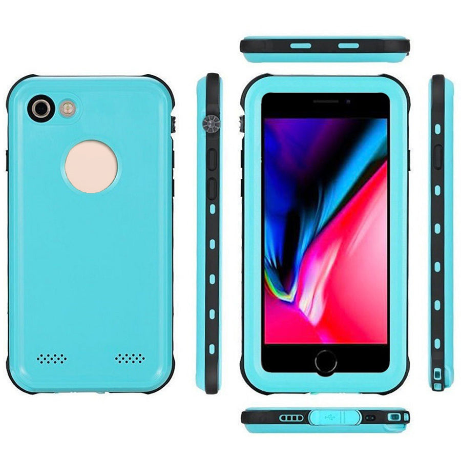 Apple IPhone 8 / IPhone 7 Redpepper Waterproof Swimming Shockproof Dirt Proof Case Cover Teal Image 1