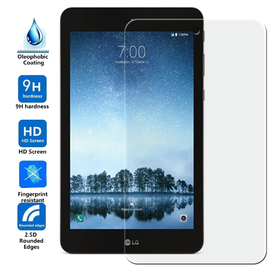 LG G Pad F2 8.0 / LK460 Tempered Glass Screen Protector Image 1