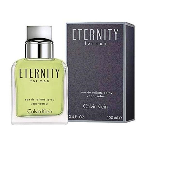 Calvin Klein Eternity for Men Eau De Toilette 3.4oz Image 1