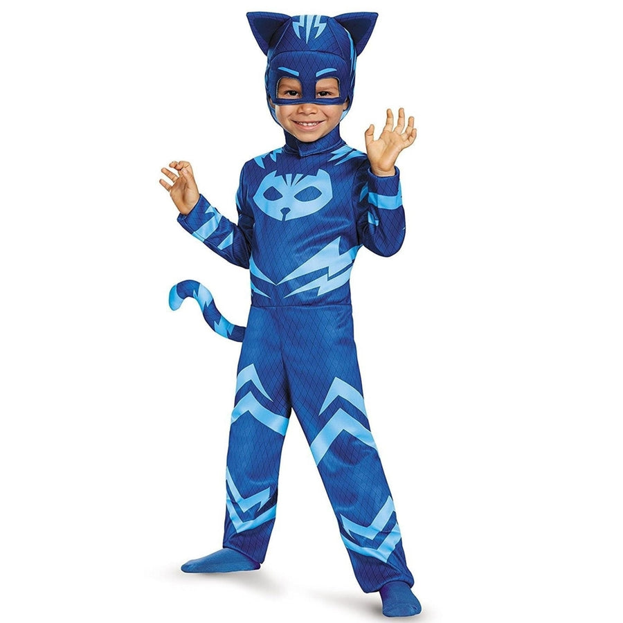 PJ Masks Catboy size S 2T Toddler Costume Tail Headpiece Outift Disguise Image 1