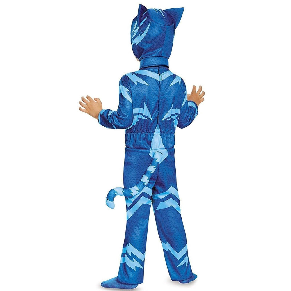 PJ Masks Catboy size S 2T Toddler Costume Tail Headpiece Outift Disguise Image 2