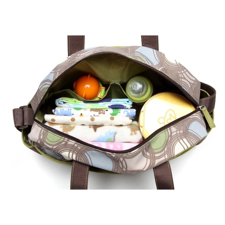 MKF Collection by Mia K. MSF Enfants Simplicity Series Marcel Microfiber Baby Handbag Image 7
