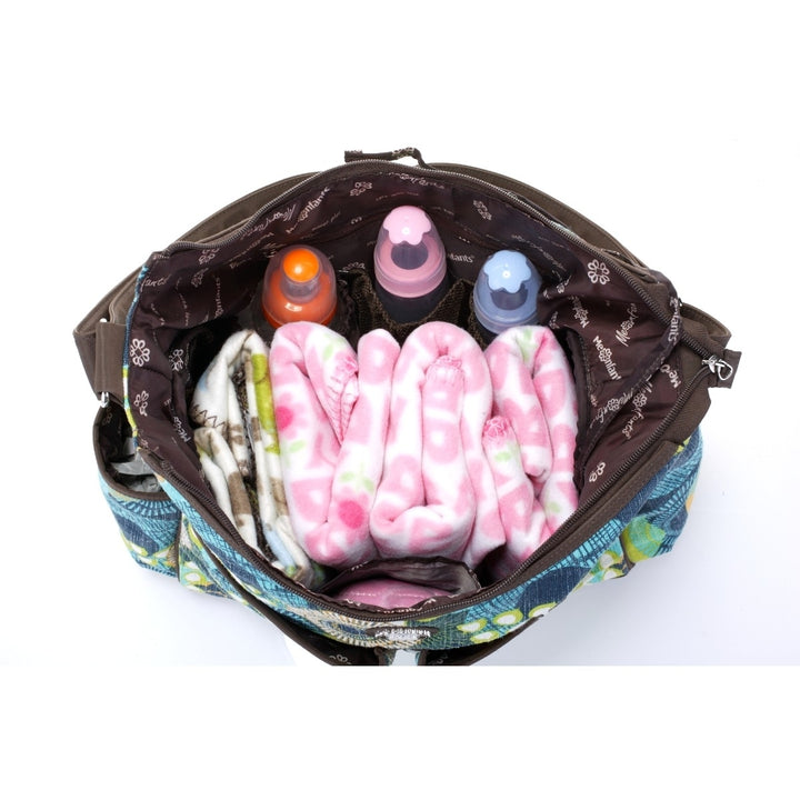 MKF Collection by Mia K. MSF Enfants Simplicity Series Marcel Microfiber Baby Handbag Image 11