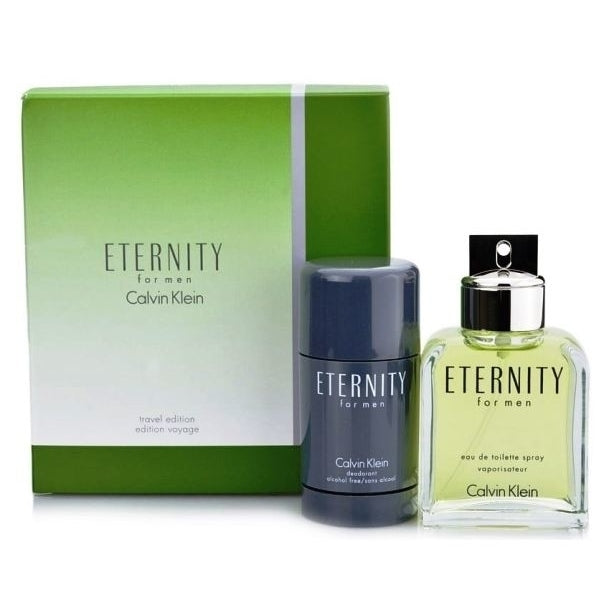 Calvin Klein Eternity 2pc Travel Perfume Set for Men Image 1