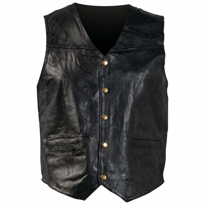 Design Genuine Leather Vest Image 1