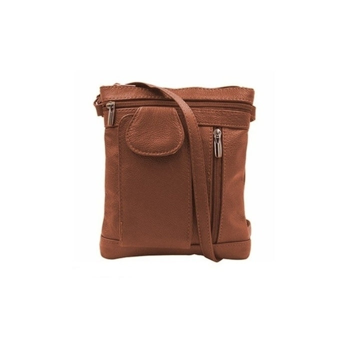 "On-the-Go" Soft Leather Crossbody Bag - 7 Styles Image 4