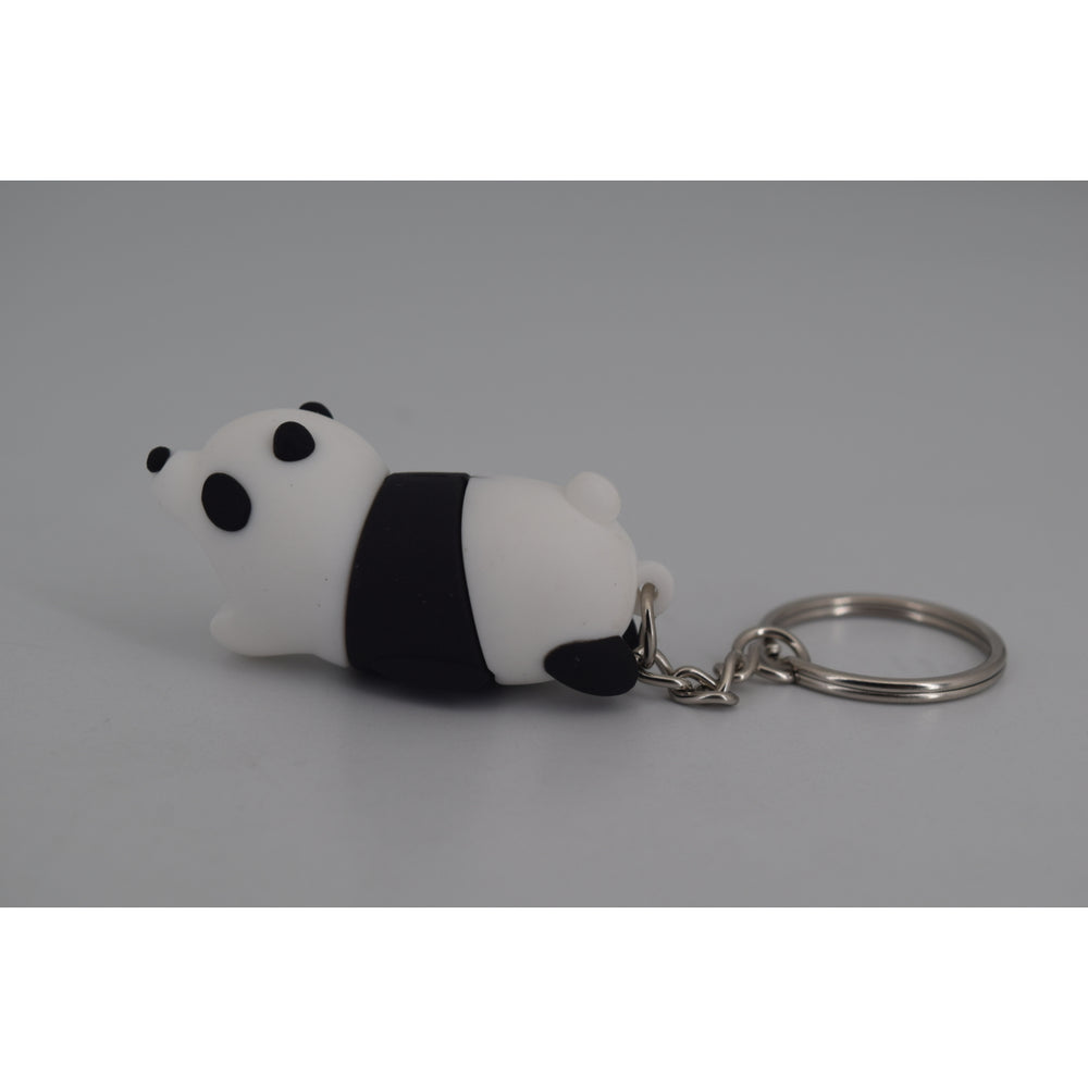 64GB Mini USB Panda Storage Drive Key Chain Image 2