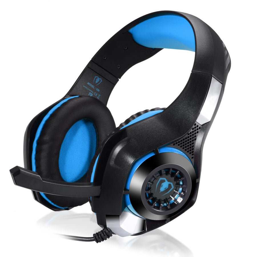 Gaming Headset for PS4 Xbox One PC Tablet CellphoneStereo LED Backlit Headphone with Mic Image 1