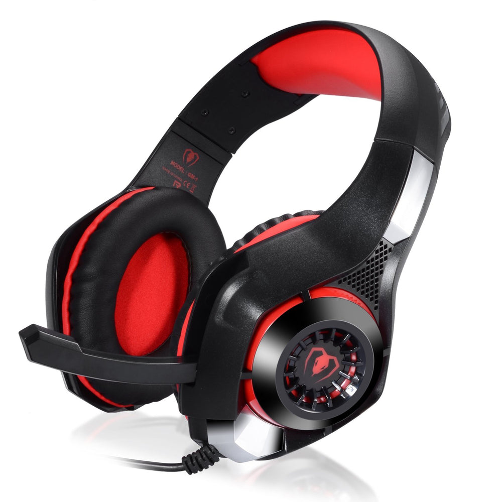 Gaming Headset for PS4 Xbox One PC Tablet CellphoneStereo LED Backlit Headphone with Mic Image 2