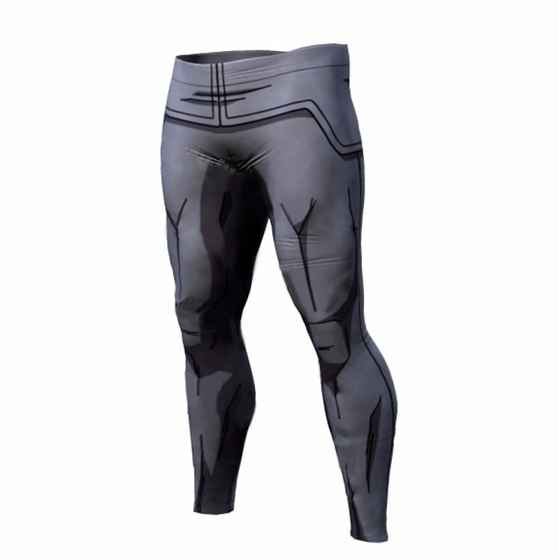 Mens Quick-drying High-elastic Fitness Pants Image 1