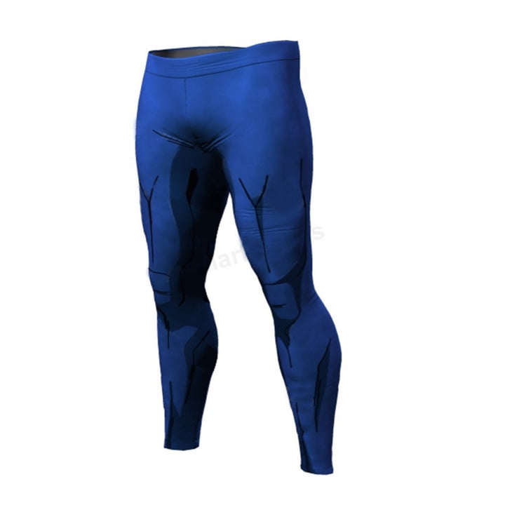 Mens Quick-drying High-elastic Fitness Pants Image 4