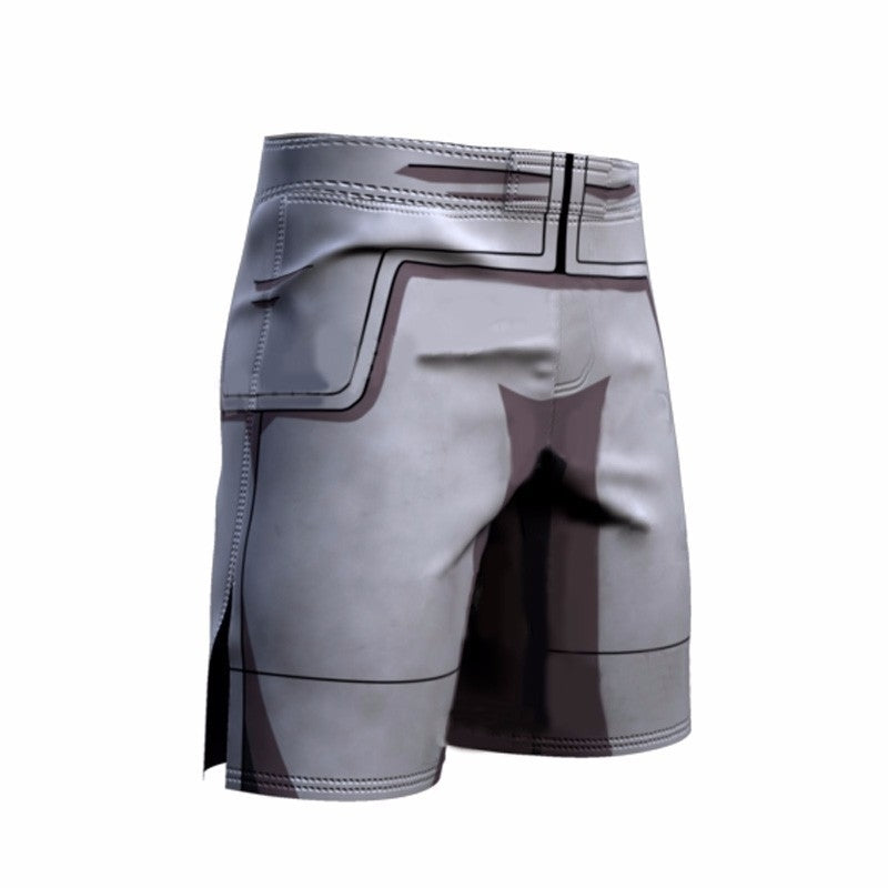 Mens Quick-drying High-elastic Fitness Pants Image 8
